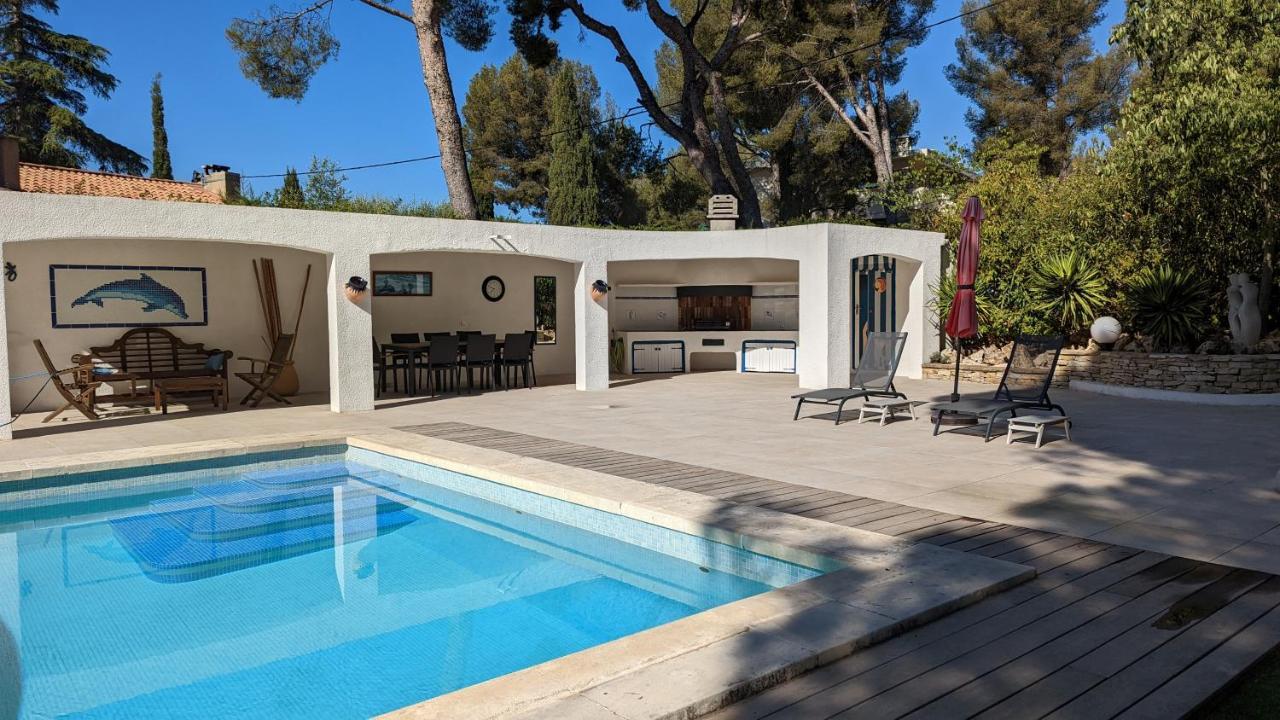 Villa Serena - Piscine, Tennis - Plage Sable 700M La Ciotat Eksteriør billede